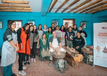 U.S. Arts Envoy Artists Dive Into Nepali Pottery Traditions