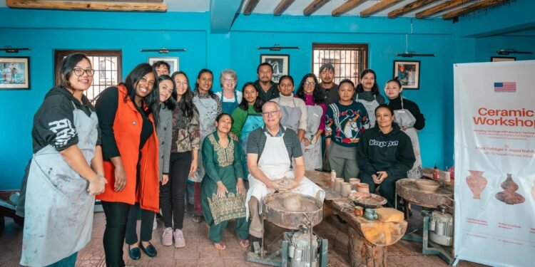 U.S. Arts Envoy Artists Dive Into Nepali Pottery Traditions