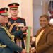 CoAS Sigdel conferred on insignia of Honorary General of Indian Army