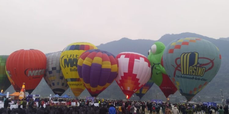 Hot Air Balloon Festival revitalizes tourism in Pokhara
