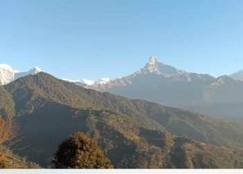 Climate Change Leads to Snow Depletion on Himalayan Peaks