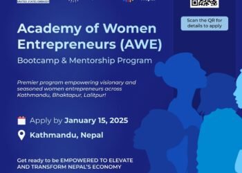 U.S. Embassy launches program to empower women entrepreneurs in Nepal