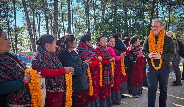 Ambassador Thompson highlights Peace Corps efforts in Gandaki Province