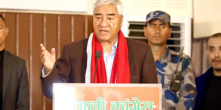 Deuba insists on job creation through promotion of entrepreneurship