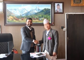 Minister Yadav pledges initiatives for resolving water supply problem in Dharan