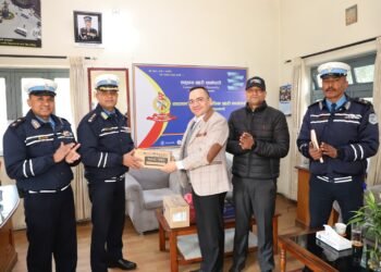 Nabil Bank Donates 20 Mobile Phones to Kathmandu Valley Traffic Police Office