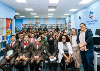 American Center Kathmandu hosts inspiring talk by U.S. Diplomat Erica Alexander