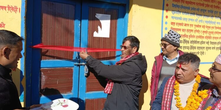 School building constructed in Kalikot