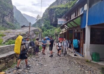 Over 10 thousand foreign tourists visit Manaslu area in 2024