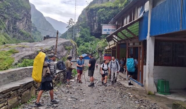 Over 10 thousand foreign tourists visit Manaslu area in 2024
