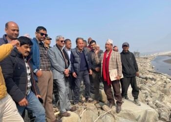 Home Minister vows measures to control erosion due to Saptakoshi River