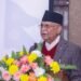 Nepal in favour of national interest with just and international interests