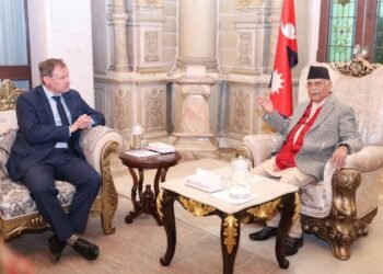 British Ambassador calls on Prime Minister Oli