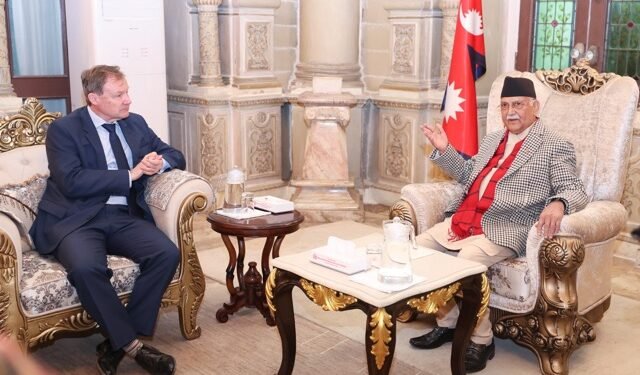 British Ambassador calls on Prime Minister Oli