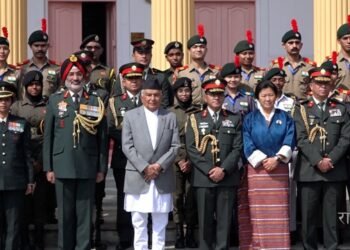 NCC Representatives from India, Bhutan, Maldives pay courtesy call on President Paudel