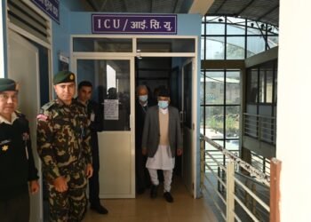 President Paudel inquires about health condition of DPM Paudel, Mayor Acharya
