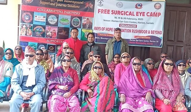 Free surgical eye camp benefits 1,037 individuals including nonagenarians