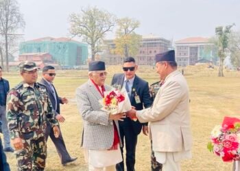 Prime Minister Oli in Dang