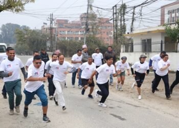 RSS Anniversary: Lamichhane and Tharu win the race