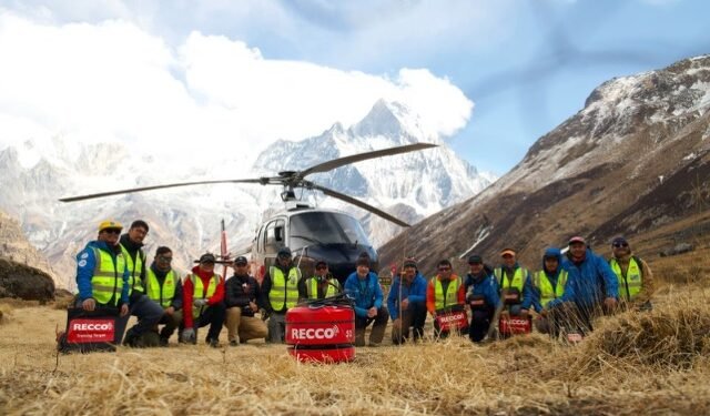 RECCO expands global reach with new SAR Helicopter Detector in Nepal
