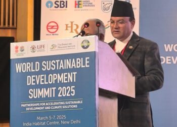 Nepal represents the voices of countries impacted from climate change, Minister Shahi