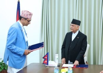 Newly appointed KU VC takes oath