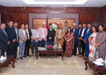 PM congratulates new leadership of Press Chautari