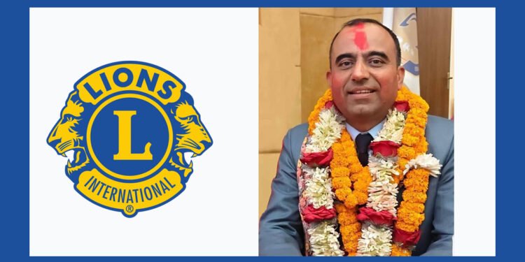 Durga Prasad Humagain Elected District Governor of Lions 325-K Nepal