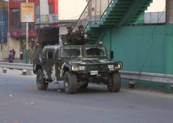 Curfew imposed at different places in Kathmandu