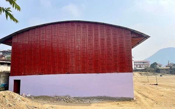 Covered hall constructed at BP Park