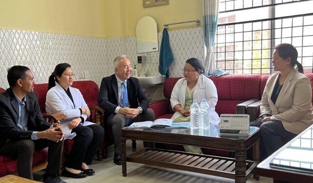 Japanese Ambassador Visits Himalaya Eye Hospital