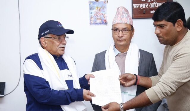 Chair Dahal pledges to support for Bhitthamod dry port construction