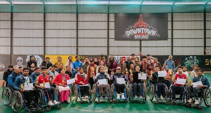 Nepal hosts historic wheelchair pickleball tournament