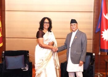 Prime Minister Oli and Sri Lankan PM Amarasuriya hold meeting