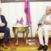 Energy Minister Khadka and US Ambassador Thompson discuss MCC project