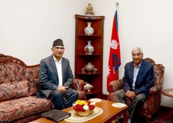 Finance Minister consults with NC President Deuba about upcoming budget