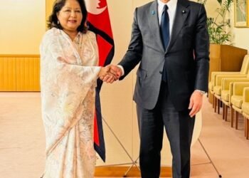 Minister Dr Rana meets with Japanese Foreign Minister