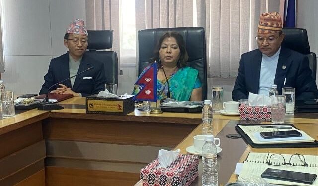 Near to final preparation for ‘Sagarmatha Dialogue’: Foreign Minister