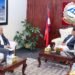 Indian ambassador Srivastava calls on PM Oli