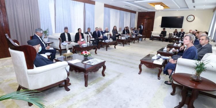 EU delegates call on PM Oli