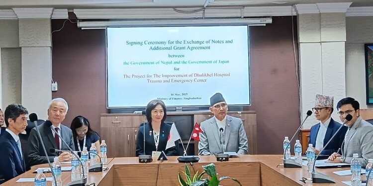 JICA aids for ‘Trauma & Emergency Centre’ in Dhulikhel