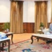 Maoist Centre Chair Dahal meets President Paudel