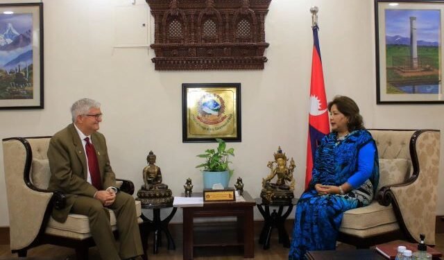 Foreign Minister Rana meets with Israeli ambassador to know about status of Nepalis