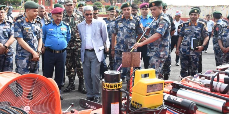 Home Minister asks Armed Police Force to get ready for disaster management