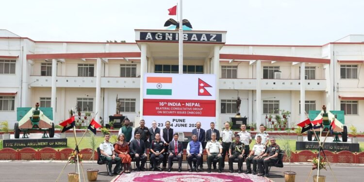 16th meeting of Nepal-India Consultative Group on security issues concludes