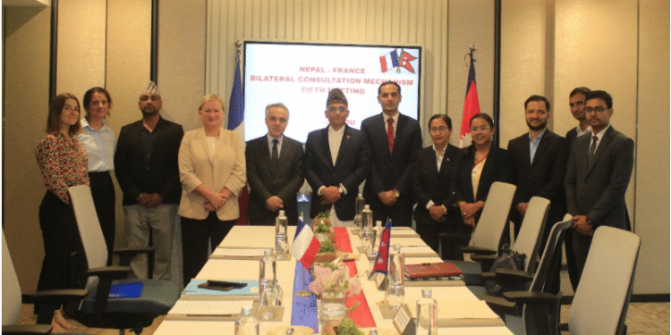 Nepal-France bilateral consultation mechanisms meets in Kathmandu