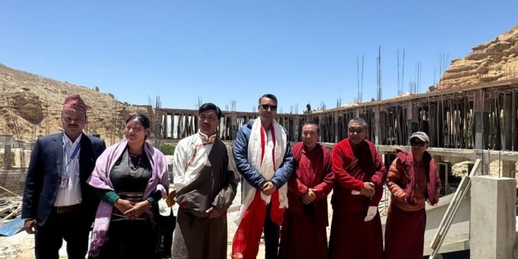 Foundation stone laid for the construction of Hostel Building and Canteen Block for Shree Dibya Deep Secondary School