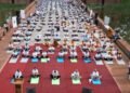 International Day of Yoga celebration in Lumbini, 20 June 2025