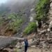 Dry landslide obstructs Beni-Jomsom road section