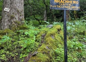 Marking poles, signposts installed at 53 locations along Manaslu trail